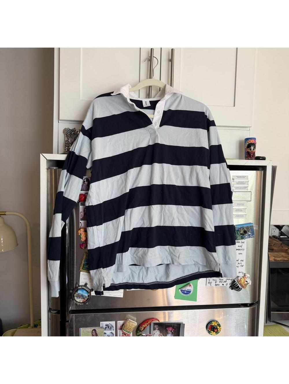 Abound Women's Blue and Navy Polo-shirt